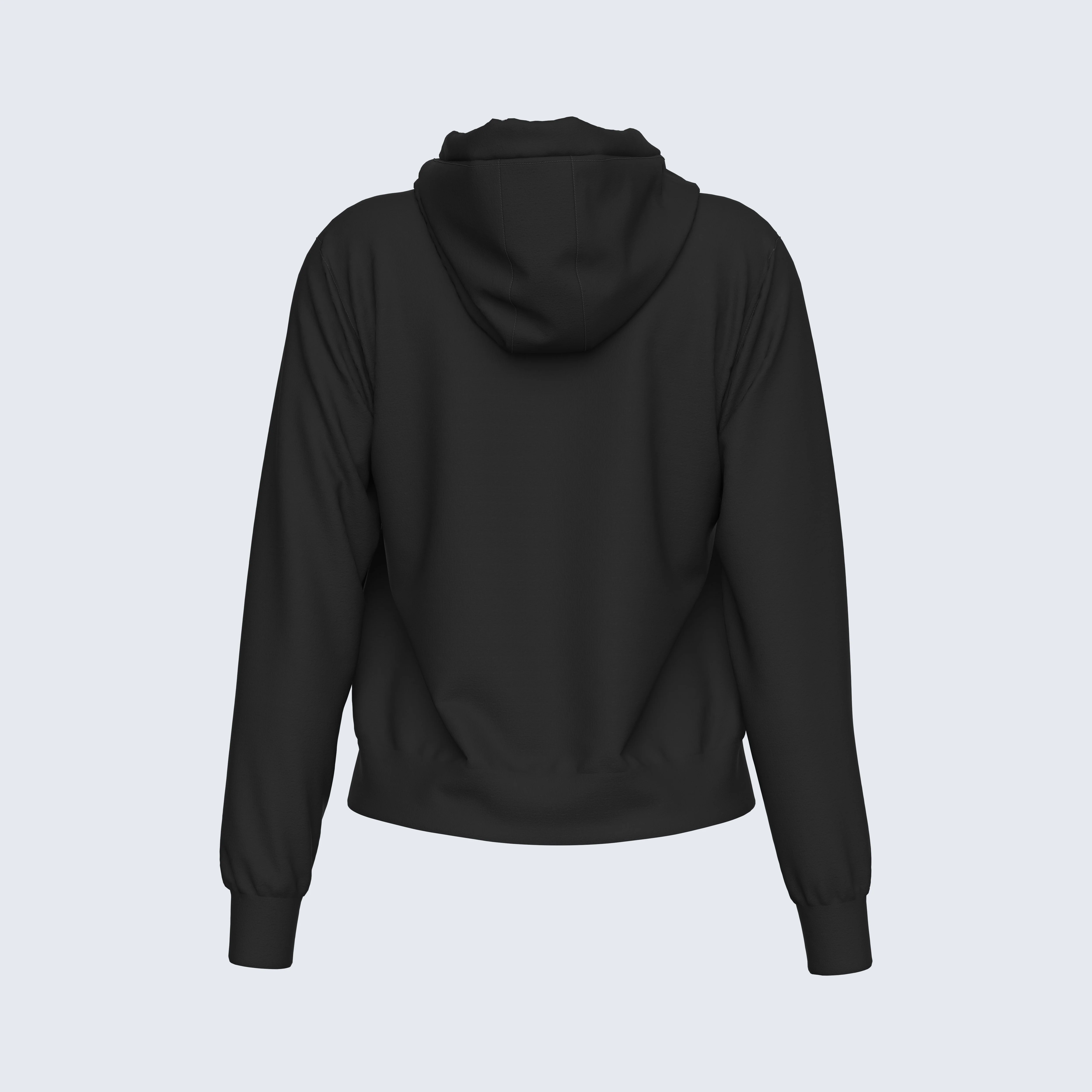 ESSENTIAL SS26 HOODY ZIP 010 WOMAN JR - Image 3