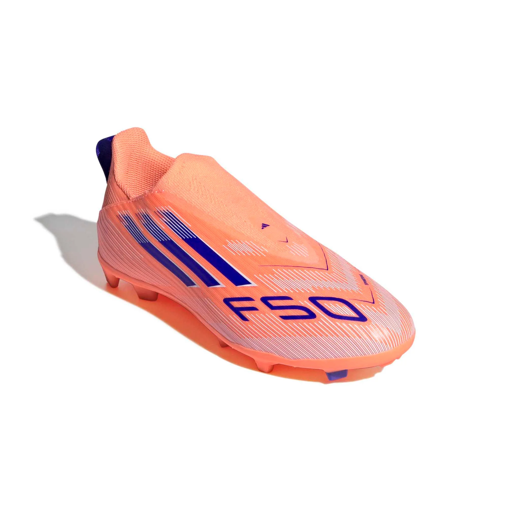 Scarpe da calcio F50 League Laceless Firm/Multi-Ground Junior - Image 3