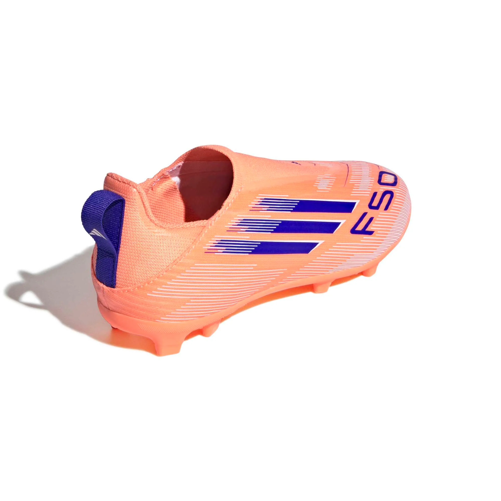 Scarpe da calcio F50 League Laceless Firm/Multi-Ground Junior - Image 4